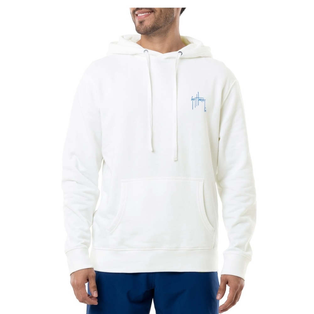 GUY HARVEY Men's Mahi Original Fleece Tuna Hoodie